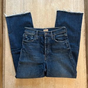 MOTHER rambler ankle fray